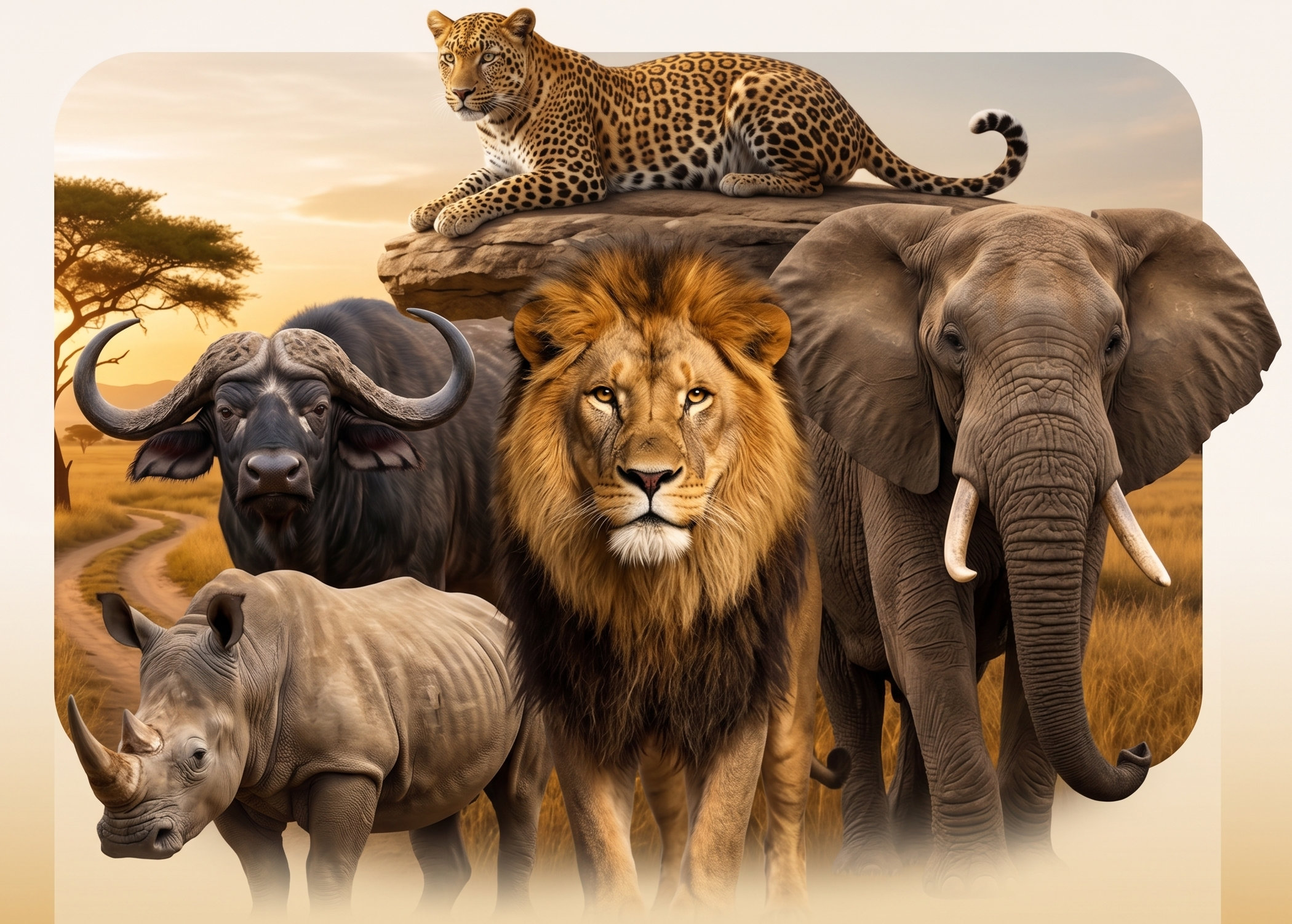 The Big Five Wildlife